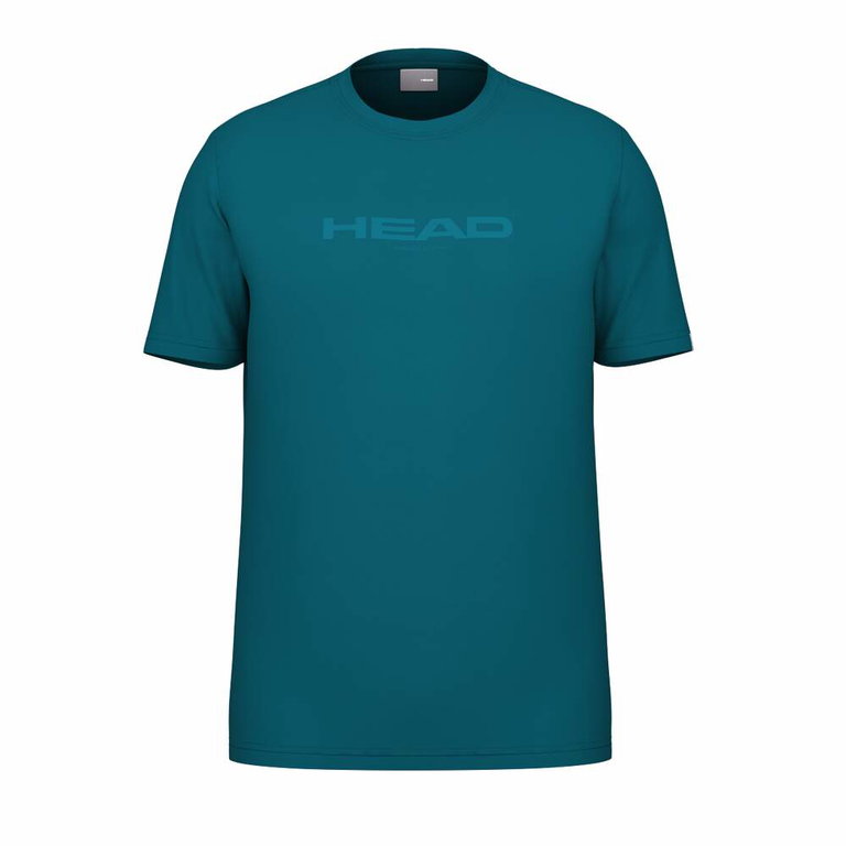 Head Freizeit-T-shirt Motion 2025 (Bio-Baumwolle) tealgrün Herren