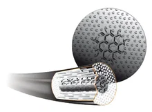 Head Tennissaite Hawk Touch (Haltbarkeit+Kontrolle) anthrazitgrau 12m Set