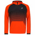 Head Kapuzenpullover Hoodie mit Kapuze Vision Topspin orange Kinder