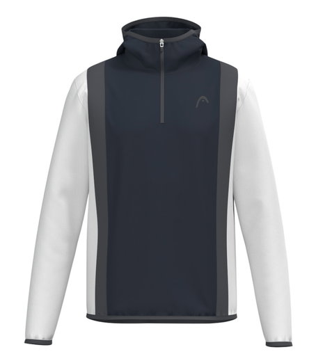 Head Kapuzenpullover Club 25 Tech Hoodie (100% Polyester) navyblau/weiss Herren