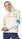 Head Kapuzenjacke Blur (elastischer Bund) weiss/bunt Damen