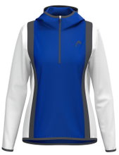 Head Club 25 Tech Hoodie (100% Polyester) 2025 royal blue/white Ladies