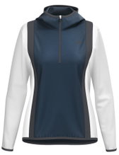 Head Hooded Jacket Club 25 Tech Hoodie (100% Polyester) 2025 navy blue/white Ladies