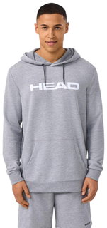 Head Hooded Sweatshirt Club Original Hoodie (Mixed Fabric) 2025 Grey Men's