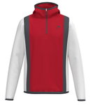 Head Kapuzenpullover Club 25 Tech Hoodie (100% Polyester) rot/weiss Herren