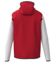 Head Kapuzenpullover Club 25 Tech Hoodie (100% Polyester) rot/weiss Herren