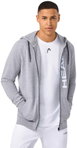 Head Kapuzenpullover Club Original Hoodie Full Zip (Mischgewebe) 2025 grau Herren