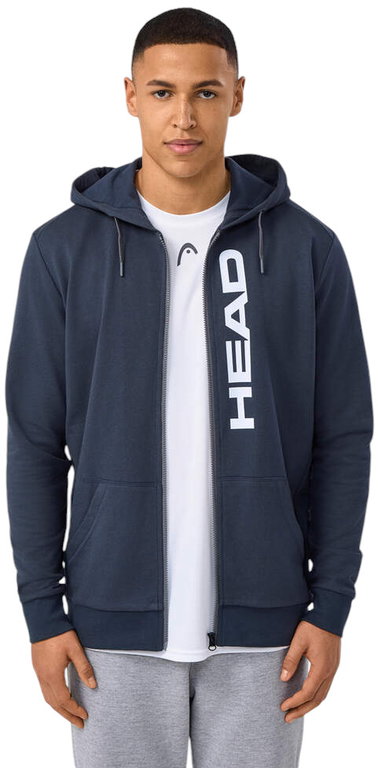 Head Kapuzenpullover Club Original Hoodie Full Zip (Mischgewebe) 2025 navyblau Herren