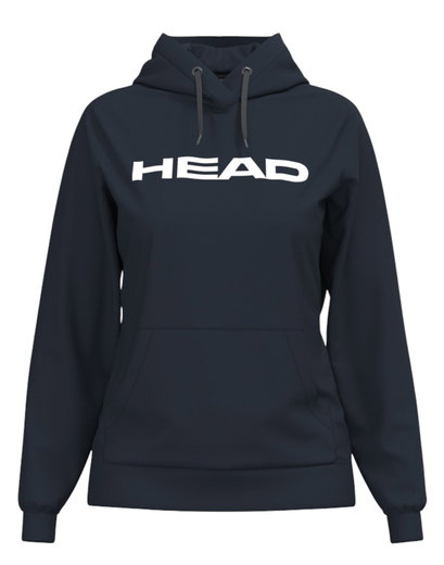 Head Kapuzenpullover Club Original Hoodie (Baumwollmix) navyblau Damen
