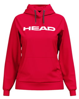 Head Kapuzenpullover Club Original Hoodie (Baumwollmix) rot Damen