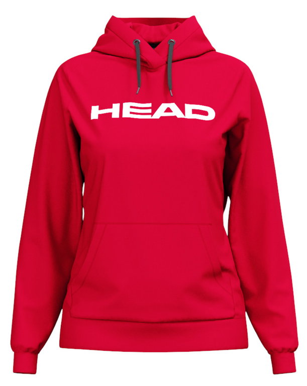 Head Hooded Sweatshirt Club Original Hoodie (Cotton Blend) Red Ladies