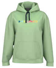 Head Rally Hoodie (Mixed Fabric) Green Ladies