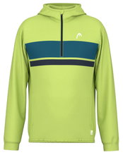 Head Topspin Hoodie (100% Polyester) lime green Men's