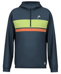 Head Topspin Hoodie (100% Polyester) navy blue Men's