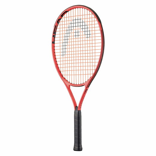 Head Kinder-Tennisschläger Radical Jr 25in (9-12 Jahre) 2025 rot - besaitet -