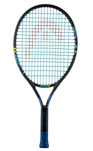 Head Kinder-Tennisschläger Novak 23in (6-9 Jahre) 2024 dunkelblau - besaitet -