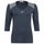 Head Tennis Long Sleeve Shirt Club 22 Tech 3/4 Shirt Navy Blue Ladies