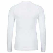Head Functional Underwear Long Sleeve Shirt Flex Seamless White Women