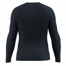 Head Tennis Long Sleeve Shirt Flex Seamless (seamless) navy blue men's