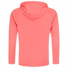 Head Long-sleeved Hoodie Functional (high wearing comfort) coral red Men