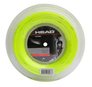 Head Tennissaite Lynx (Haltbarkeit) gelb 200m Rolle