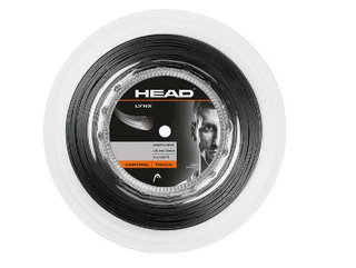 Head Tennissaite Lynx (Haltbarkeit) anthrazitgrau 200m Rolle