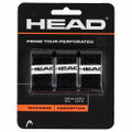 Head Overgrip Prime Tour Perforated 0.6 mm (Komfort, Griffigkeit) schwarz 3er