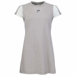 Head Padel-Tenniskleid Tech Dress (separate Innenhose) grau Damen