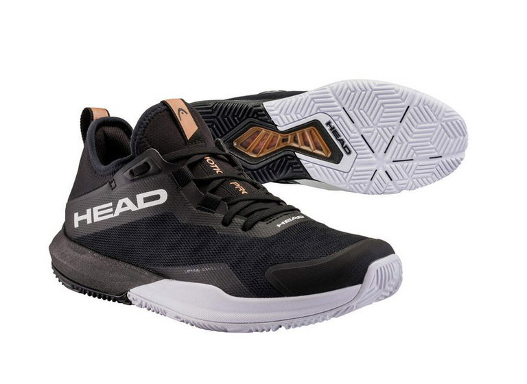 Head Padel Shoes Motion Pro black/white Men