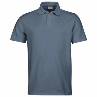 Head Freizeit-Polo Classic (Baumwolle) dunkelgrau Herren
