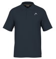 Head Tennis-Polo Performance 2024 (Polyester-Jacquard, schnelltrocknend) navyblau Herren
