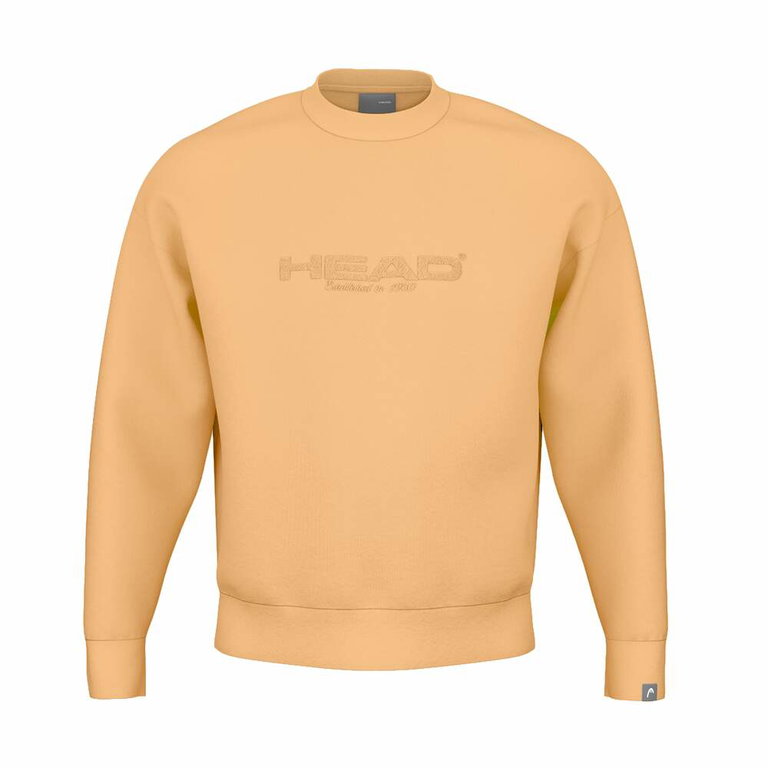Head Pullover Motion Crewneck (Baumwolle) gelb Herren