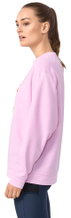 Head Pullover Rally Crewneck (mixed fabric) pink/multicoloured ladies