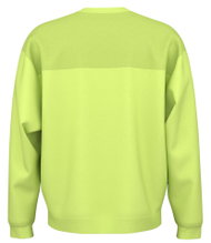 Head Pullover Rally Crewneck (mixed fabric) lime yellow men's