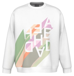 Head Pullover Rally Crewneck (Mischgewebe) weiss/bunt Damen