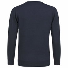 Head Pullover V-Neck (Merino Wool) navy blue Women