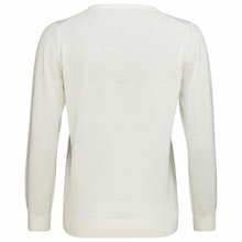 Head Pullover V-Neck (Merino Wool) white Women