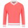 Head Pullover V-Neck Sweater (retro Design) korallrot Herren