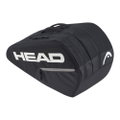 Head Racketbag Base Padel Bag M (Schlägertasche, 2 Hauptfächer) schwarz 6er