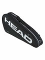 Head Tennis-Racketbag Tour Racquet Bag S (Schlägertasche, 1 Hauptfach) 2026 schwarz 3er