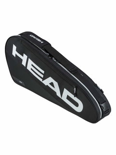 Head Tennis Racket Bag Tour Racquet Bag S (Racket Bag, 1 Main Compartment) 2026 black 3-pack