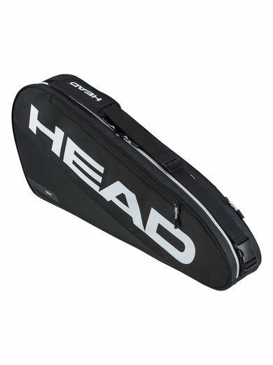 Head Tennis-Racketbag Tour Racquet Bag S (Schlägertasche, 1 Hauptfach) 2026 schwarz 3er
