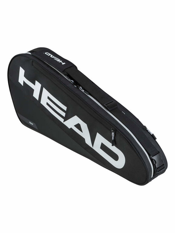 Head Tennis Racket Bag Tour Racquet Bag S (Racket Bag, 1 Main Compartment) 2026 black 3-pack