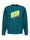 Head Pullover Rally Crewneck (mixed fabric) teal green men's