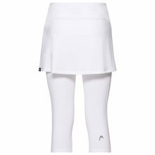 Head Tennis Skirt (Skirt + 3/4 Tights) Club White Ladies