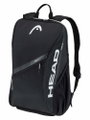 Head Tennis-Rucksack Tour (Schlägerfach, mit Schuhfach, 25 Liter) 2026 schwarz/weiss