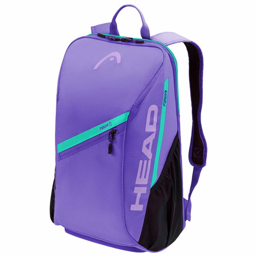 Head Tennis Backpack Tour (Racket compartment, with shoe compartment, 25 litres) 2026 purple