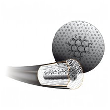 Head Tennissaite Hawk Touch (Haltbarkeit+Kontrolle) Tequila Sunrise 200m Rolle