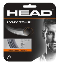 Besaitung mit Tennissaite Head Lynx Tour grau