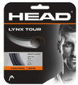 Head Tennissaite Lynx Tour (Kontrolle+Spin) schwarz 12m Set